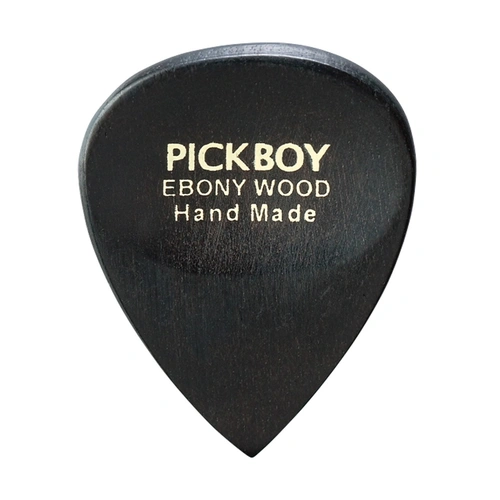 Pickboy Ebony Guitar Picks - 6 Pack