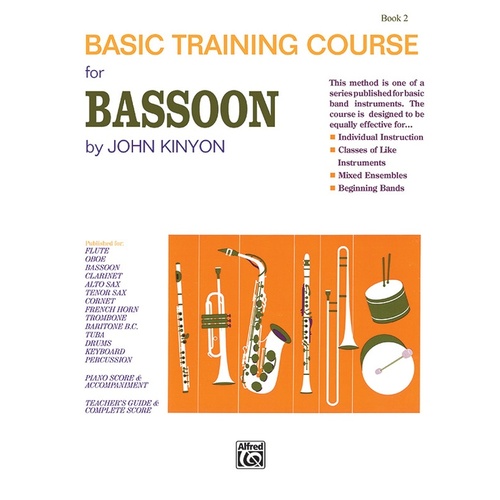Basic Training Course Book 2 for Bassoon