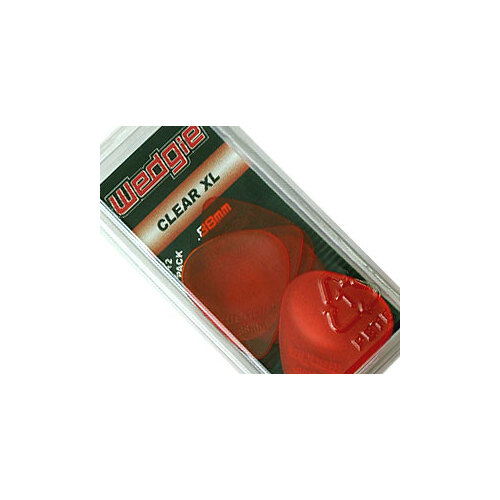 Wedgie Clear Pick 12Pack .88 Orange