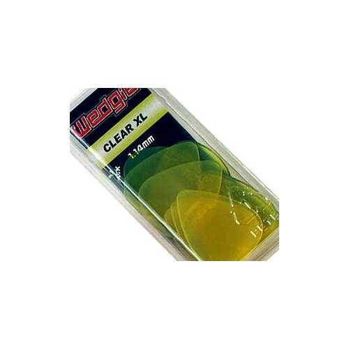 Wedgie Clear Pick 12Pack 1.14 Yellw