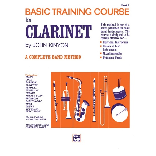 Basic Training Course Book 2 for Clarinet