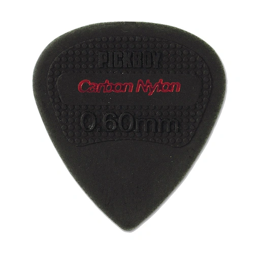 Pickboy Guitar Pick - Carbon-Nylon Edge 12 Pack .60