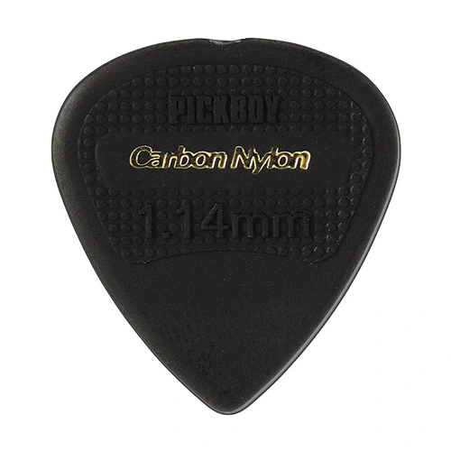 Pickboy Guitar Pick - Carbon-Nylon Edge (12 Pack) 1.14