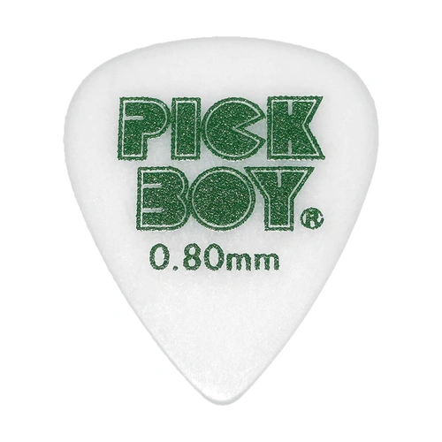 Pickboy Guitar Pick - PolyAcetal Sand Grip .80mm (12 Pack)