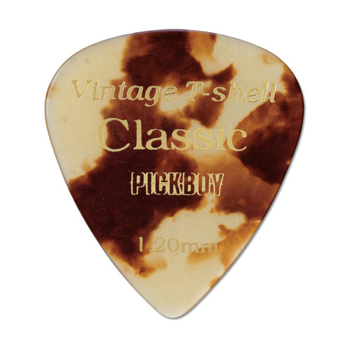 Pickboy Vintage Tortoiseshell Guitar Picks 12-Pack