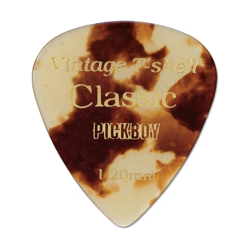 Pickboy Guitar Pick - Vintage Tortoiseshell (12 Pack) 1.20