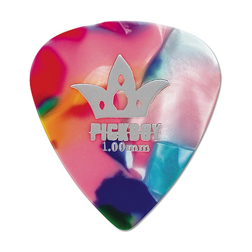 Pickboy Guitar Pick - Celluloid Multi-Colour 12-Pack