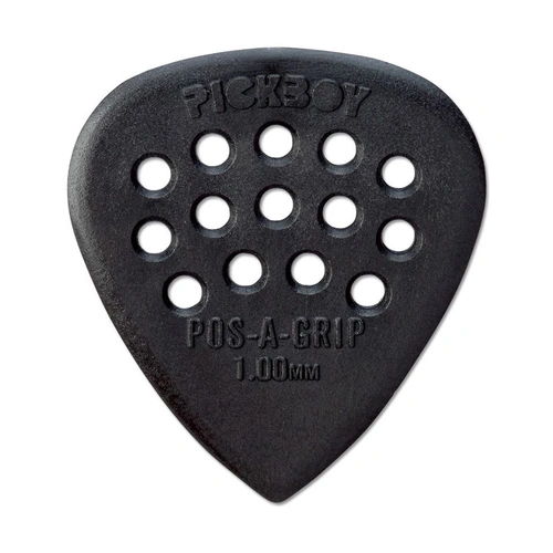 Pickboy Guitar Pick - Pos A Grip Carbon-Nylon 12 Pack