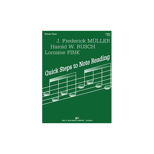 Quick Steps to Notereading Vol 3 Cello