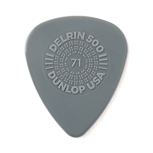 6 x Jim Dunlop Prime Grip DELRIN 500 0.71MM Gauge Guitar Picks 450R