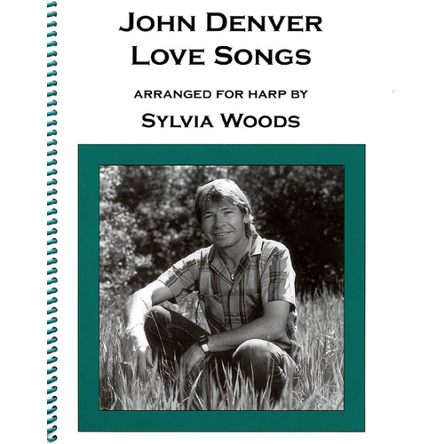 John Denver Love Songs For Harp Silvia Woods (Softcover Book)