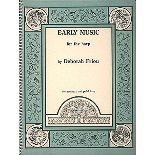 Early Music for Harp by Hal Leonard, 80 Pages