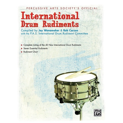 International Drum Rudiments Book