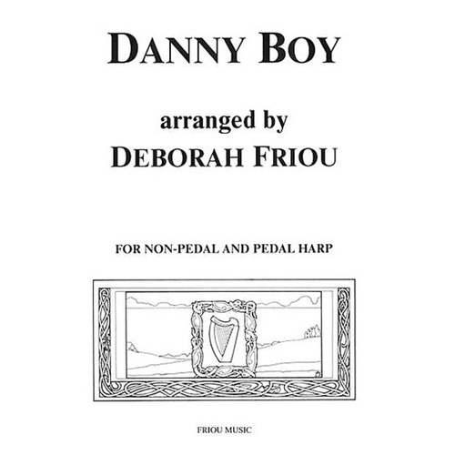 Danny Boy For Folk Harp (Softcover Book)