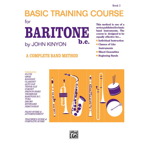 John Kinyon's Basic Training Course Book 2 for Baritone BC