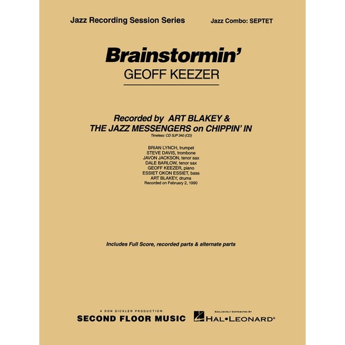 Brainstormin Septet Jazz Combo Sfmjc (Music Score/Parts)
