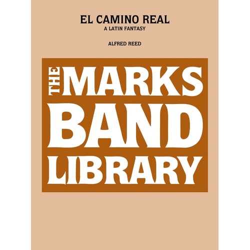 El Camino Real Concert Band 4 Full Score Only (Music Score)