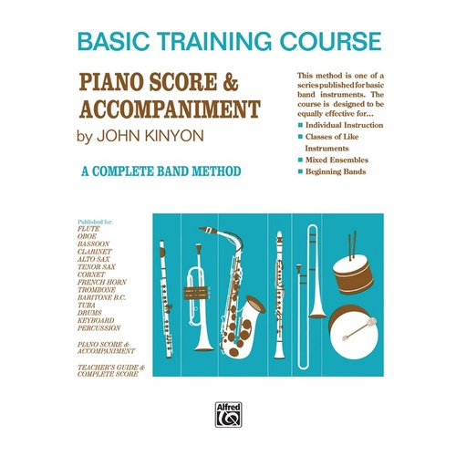 Basic Training Course Book 1 Piano Accompaniment/Score