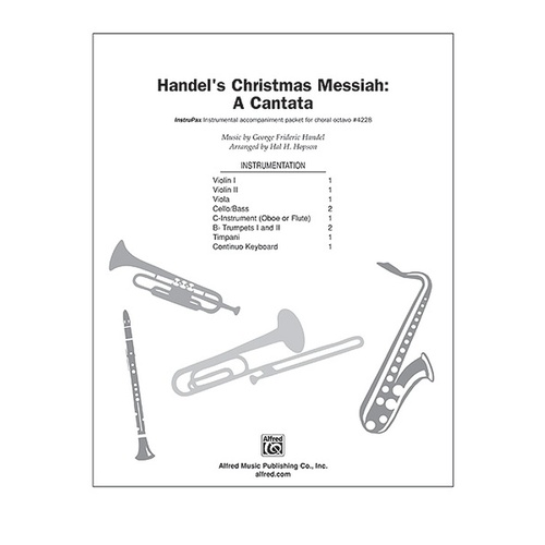 Handels Christmas Messiah Instrupax