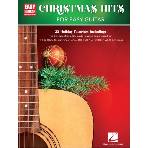 Christmas Hits for Easy Guitar with Notes & TAB