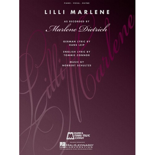 Lilli Marlene (Sheet Music)