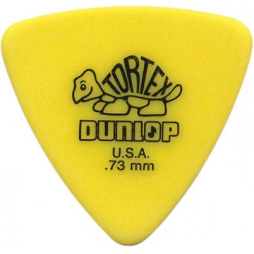 24 x Dunlop Tortex Triangle .73MM Gauge Guitar Picks 431R Plectrums