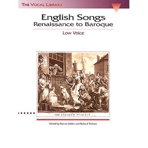 English Songs Renaissance - Baroque Low Voice 