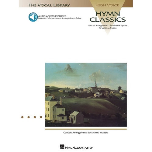 Hymn Classics High Voice Book/CD (Softcover Book/CD)