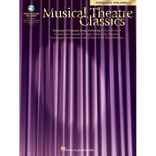 Musical Theatre Classics Sop Vol 2 Book/CD (Softcover Book/CD)