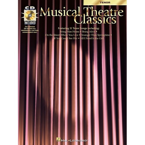 Musical Theatre Classics Tenor Book/CD (Softcover Book/CD)