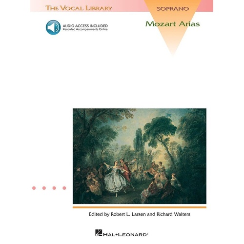 Mozart Arias for Soprano - BK/OLA, Hal Leonard, 64 Pages, Vocal Library, Edited by Robert L. Larsen & Richard Walters