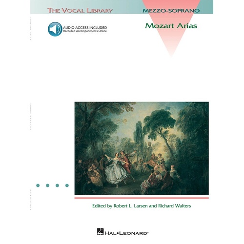 Mozart Arias For Mezzo Soprano Book/Online Audio (Softcover Book/CD)