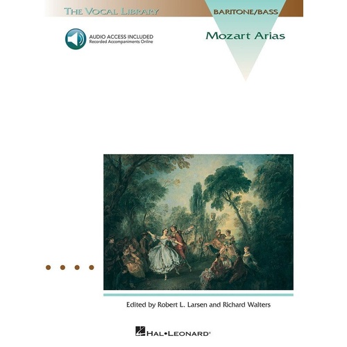 Mozart Arias for Baritone/Bass BK/OLA with Accompaniments and Online Audio Access
