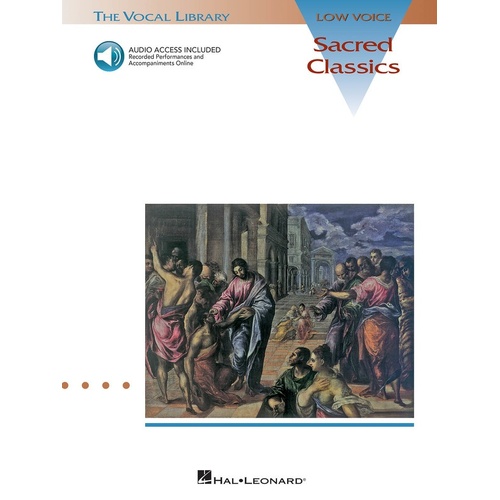 Sacred Classics Low Voice Book/Online Audio (Softcover Book/Online Audio)