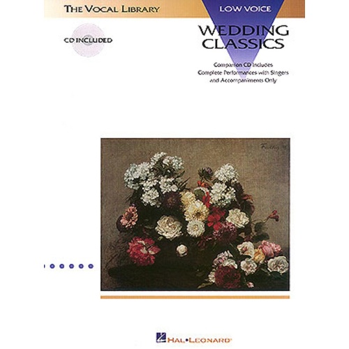 Wedding Classics Low Voice Book/CD (Softcover Book/CD)