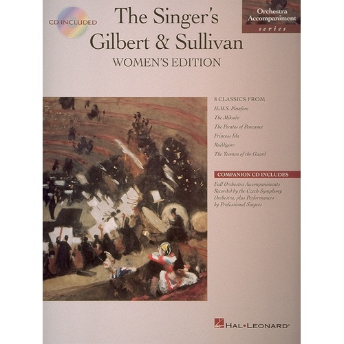 Singers Gilbert And Sullivan Womans Book/CD (Softcover Book/CD)