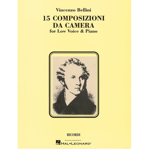 15 Composizioni Da Camera Low Voice (Softcover Book)