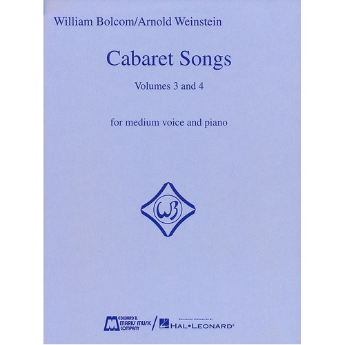 Cabaret Songs Volumes 3 and 4 (Softcover Book)