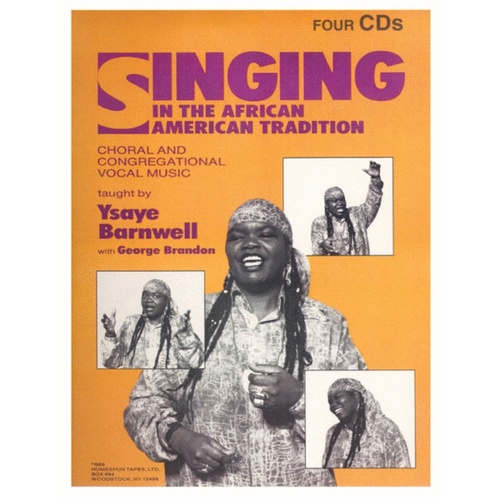 Singing In The African American Tradition Book/4Cds