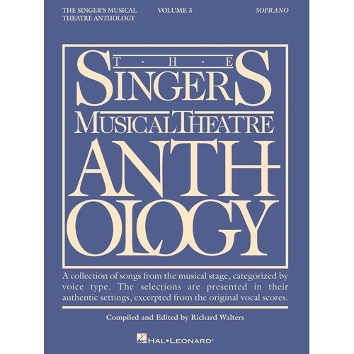 Singers Musical Theatre Anth V3 Soprano (Softcover Book)