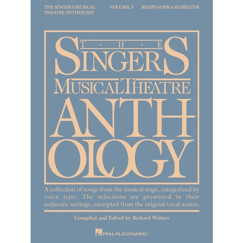 Singers Musical Theatre Anth V3 Mez/Sop (Softcover Book)