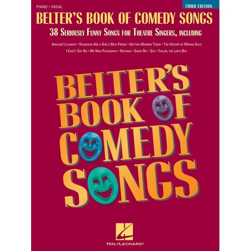 Belters Book Of Comedy Songs PVG (Softcover Book)