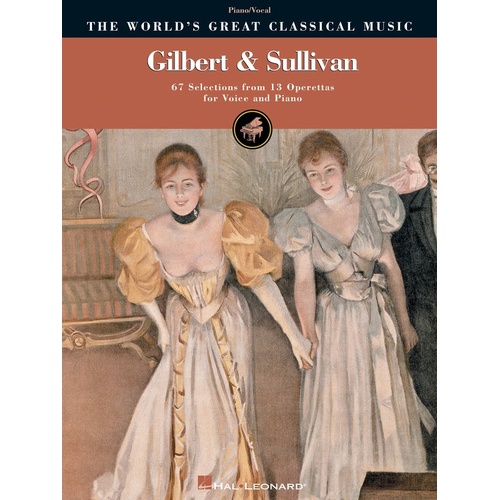 Gilbert and Sullivan Piano/Vocal Wgcm (Softcover Book)