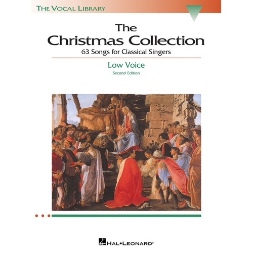 Christmas Collection Vocal Library Low Voice (Softcover Book)