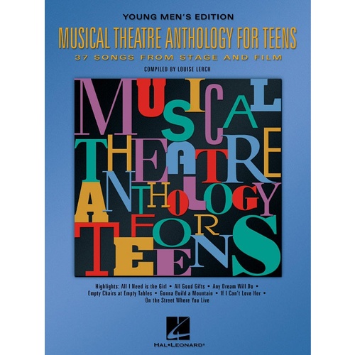 Musical Theatre Anth Teens Mens (Softcover Book)