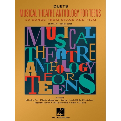 Musical Theatre Anth Teens Duets Book Only (Softcover Book)