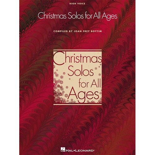 Christmas Solos For All Ages High Voice (Softcover Book)