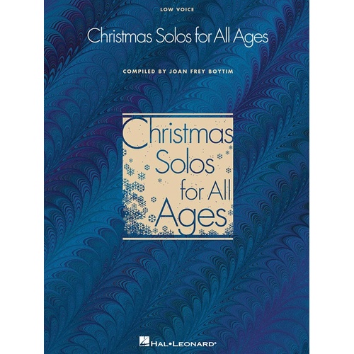 Christmas Solos For All Ages Low Voice (Softcover Book)