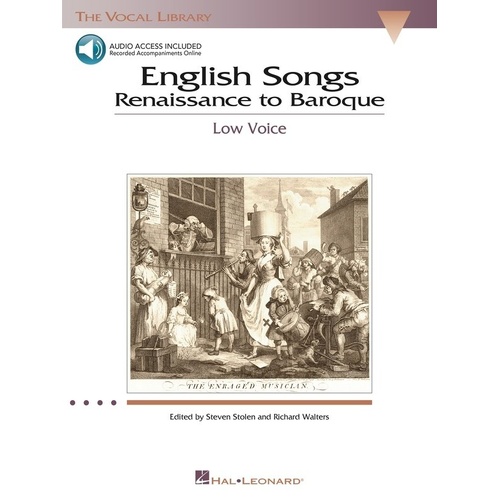 English Songs: Renaissance to Baroque - Low BK/OLA