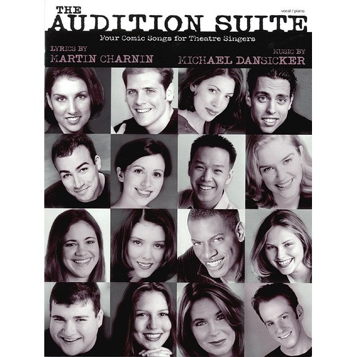 Audition Suite Four Comic Songs Theatre Singers (Softcover Book)